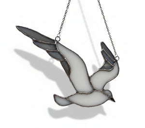 Seagull Suncatchers - Tevlan Glass - Painted Door on Main