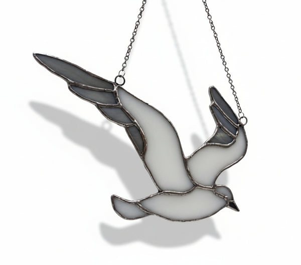 Seagull Suncatchers - Tevlan Glass - Painted Door on Main