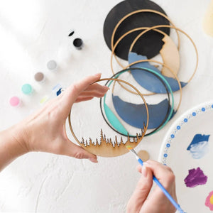 Shadow Box Kits - Our Little Makery - Painted Door on Main