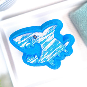 Shark Bath Bomb - Happy Hippo Bath - Painted Door on Main
