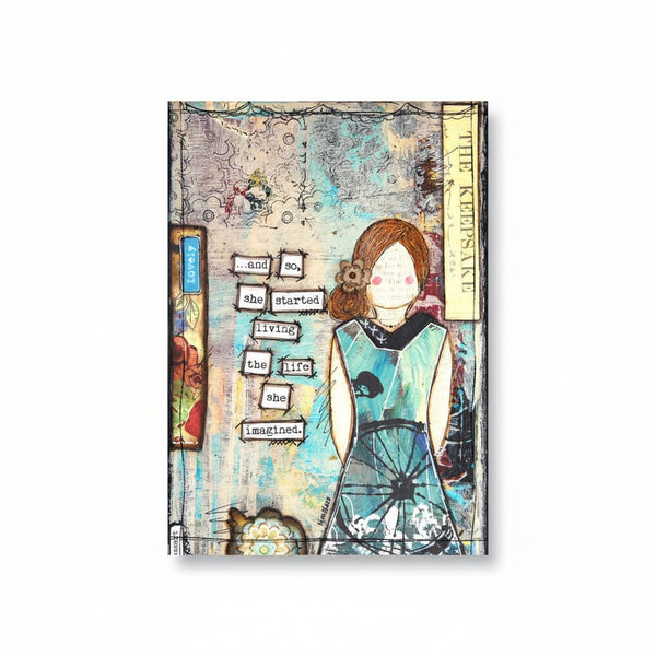 She Art Cards - Painted Door on Main