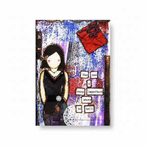 She Art Cards - Fearless hART - Painted Door on Main