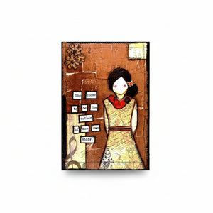 She Art Cards - Fearless hART - Painted Door on Main