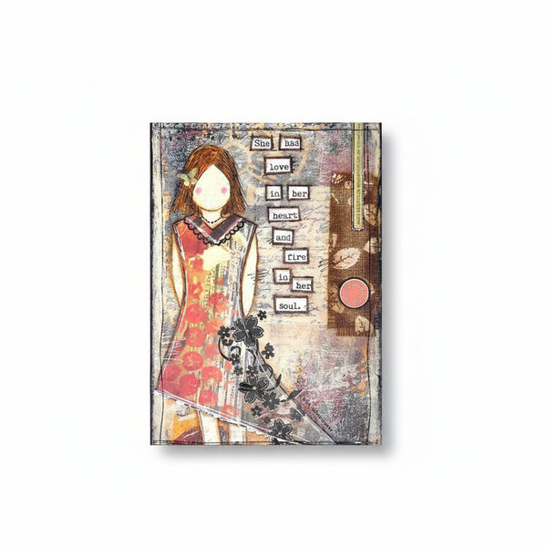 She Art Cards - Fearless hART - Painted Door on Main