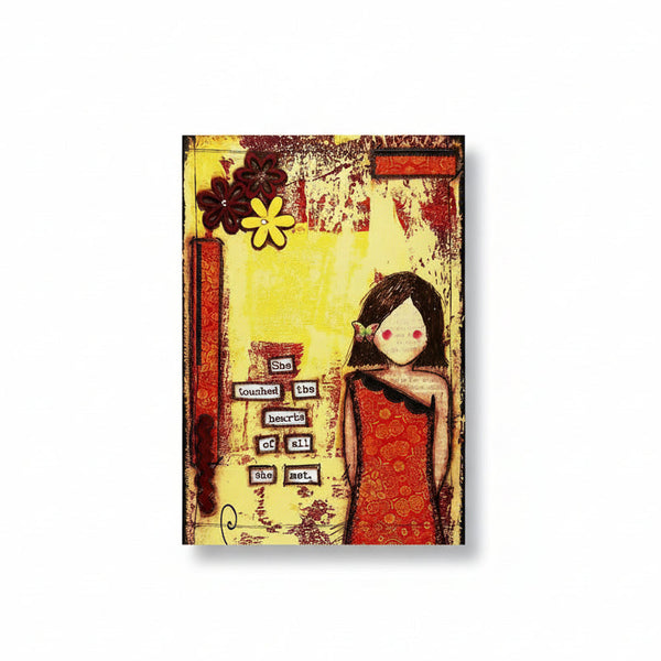 She Art Cards - Fearless hART - Painted Door on Main