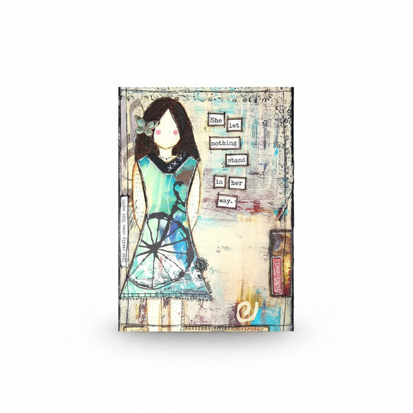 She Art Cards - Fearless hART - Painted Door on Main