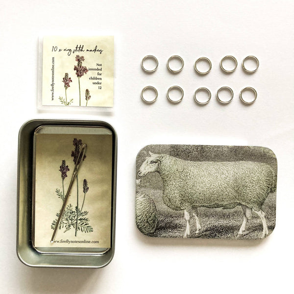 Sheep Knitting Kit - Firefly Notes - Painted Door on Main