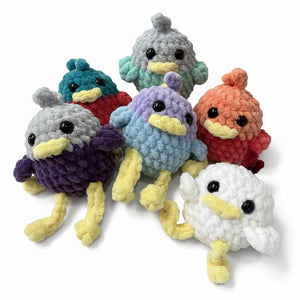 Silly Birds - Willing Hands Crochet - Painted Door on Main