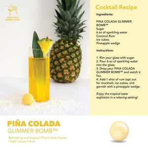 Single Cocktail/Mocktail Bombs - Buy More Save More - Painted Door on Main