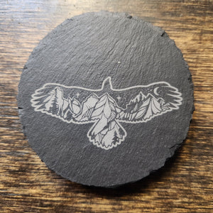Slate Animal Coasters - KWoodCarve - Painted Door on Main