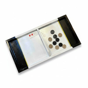 Sling Puck Game - Bob Shave Woodcrafts - Painted Door on Main