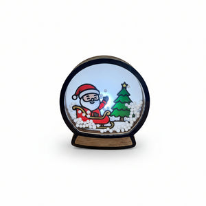 Snow Globe Night Lights - Noodle Art - Painted Door on Main