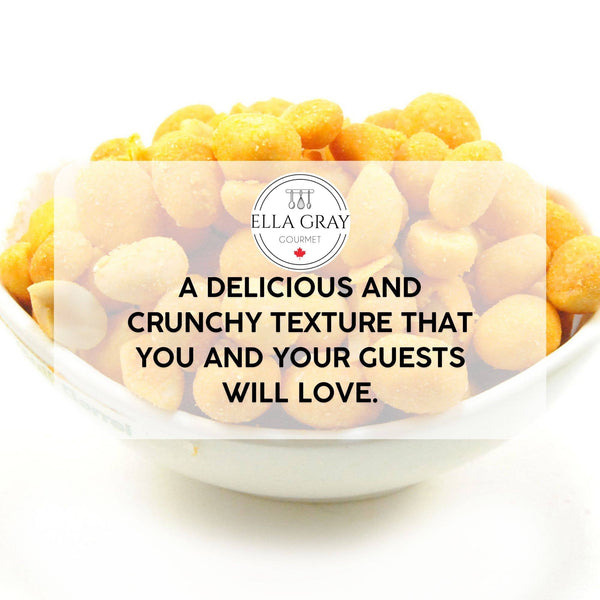 Sour Cream N' Onion Peanut Crisps - Ella Gray Gourmet - Painted Door on Main