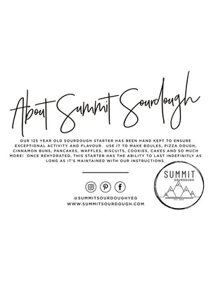 Sourdough Starter - Summit Sourdough - Painted Door on Main
