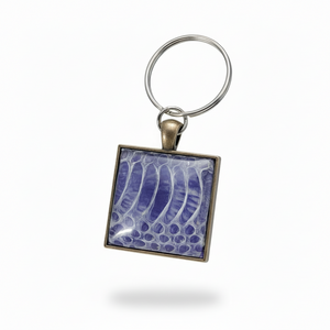 Square Snakeskin Keychains - Mr Slithers' Boutique - Painted Door on Main