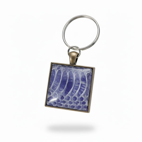 Square Snakeskin Keychains - Mr Slithers' Boutique - Painted Door on Main