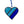Stained Glass Heart Ornaments - Painted Door on Main