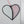 Stained Glass Heart Ornaments - Painted Door on Main