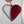 Stained Glass Heart Ornaments - Painted Door on Main
