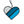 Stained Glass Heart Ornaments - Painted Door on Main