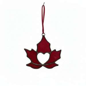 Stained Glass Maple Leaf Collection - Painted Door on Main