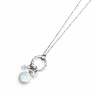 Swarovski Crystal & Freshwater Pearl Necklace - Gracie Rose Designs - Painted Door on Main