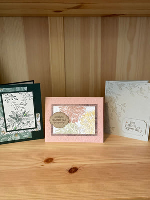 Sympathy Cards - Cards Crafty by Nicole - Painted Door on Main