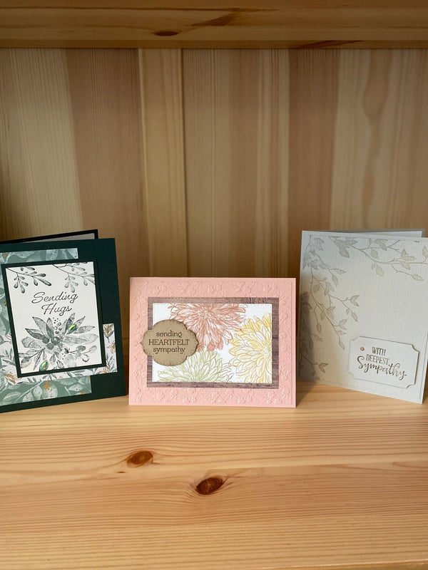 Sympathy Cards - Cards Crafty by Nicole - Painted Door on Main