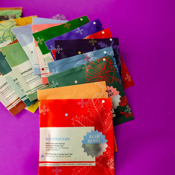 Tea Advent Calendar – 24 Days of Tea Joy - Painted Door on Main