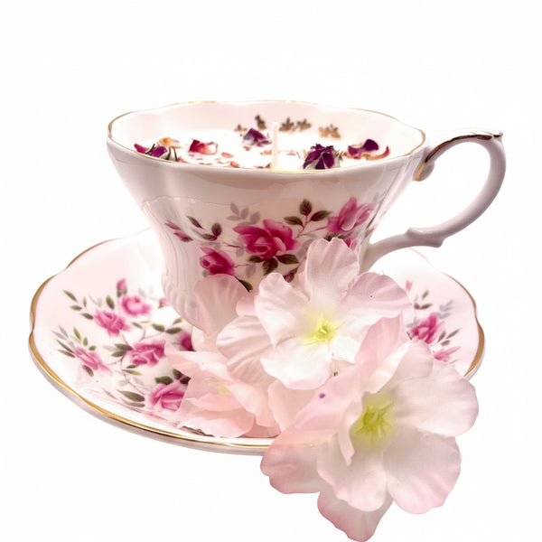 Tea Cup Candles - Gog + Magog - Painted Door on Main