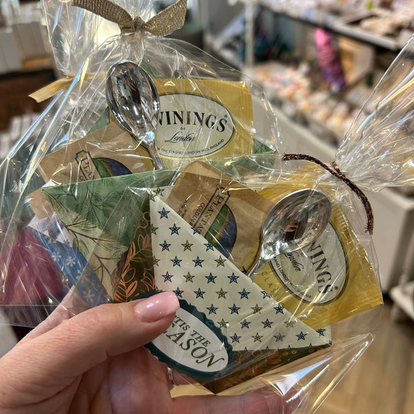 Tea Gift Pouch - Crafty by Nicole - Painted Door on Main