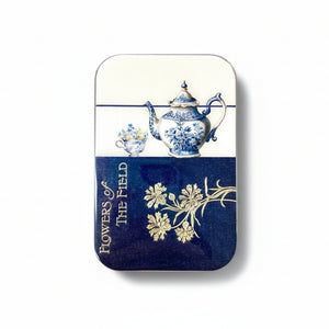 Tea Time Notions Tin - Firefly Notes - Painted Door on Main