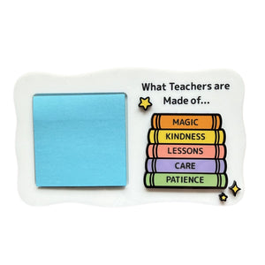 Teacher - Themed Sticky Note Holder - Painted Door on Main