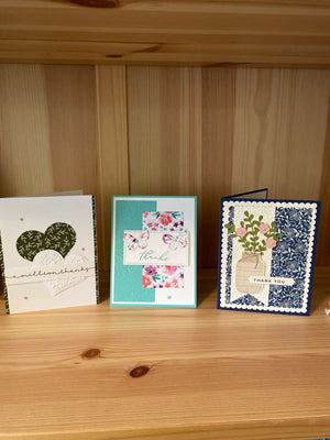 Thank You Cards - Cards Crafty by Nicole - Painted Door on Main