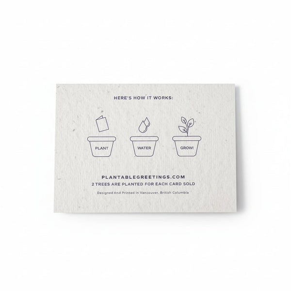 Thank You Plantable Cards - Painted Door on Main