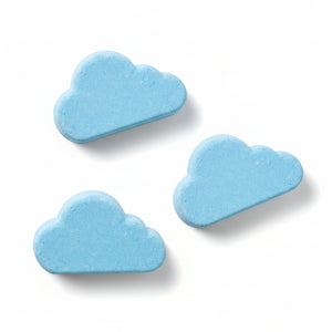 The Cloud Bubble Bomb - Happy Hippo Bath - Painted Door on Main