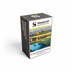 'The Marsh, The Meadow, The Mountain' Wood Puzzle - StumpCraft - Painted Door on Main