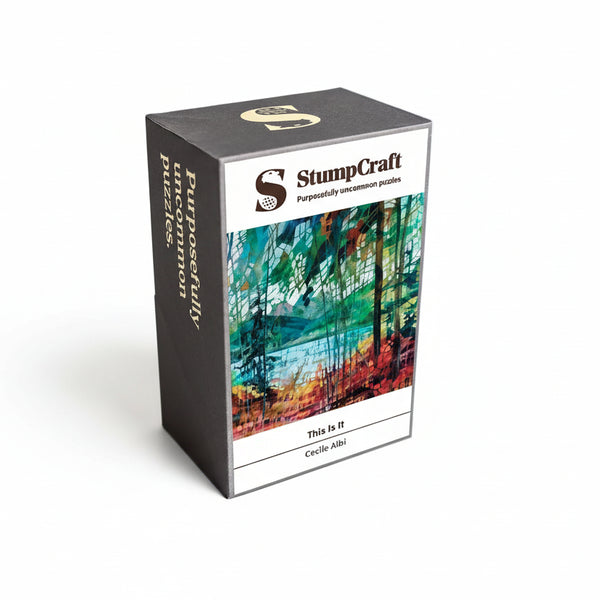 'This Is It' Wood Puzzle - StumpCraft - Painted Door on Main