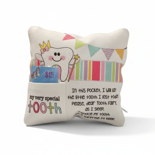 Tooth Fairy Pillows - Wishing Star Designs - Painted Door on Main