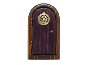 Treasured Moments Fairy Door - Painted Door on Main
