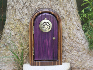 Treasured Moments Fairy Door - Painted Door on Main