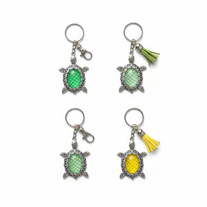 Turtle Snakeskin Keychains - Mr Slithers' Boutique - Painted Door on Main