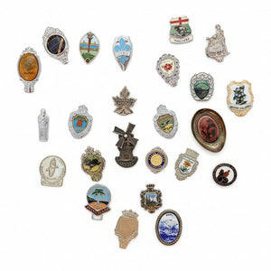 Upcycled Cutlery Pins - The Spoon Girl - Painted Door on Main