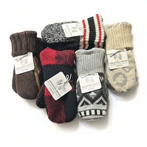 Upcycled Mittens - The Joyful Mitten - Painted Door on Main