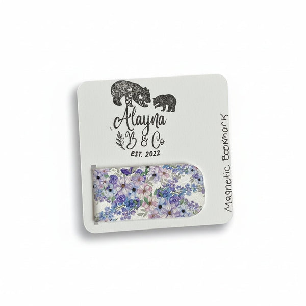 Vegan Leather Magnetic Bookmarks - Painted Door on Main