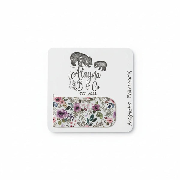 Vegan Leather Magnetic Bookmarks - Painted Door on Main