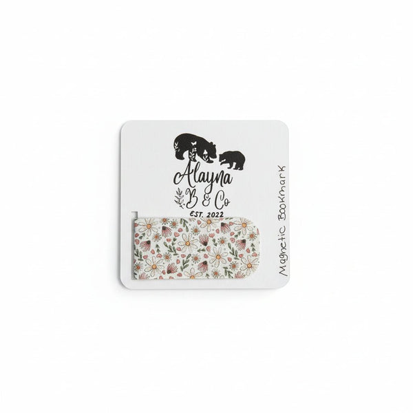 Vegan Leather Magnetic Bookmarks - Painted Door on Main