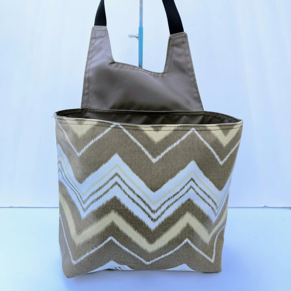 Vehicle Headrest Bins - Sheila's Satchels - Painted Door on Main