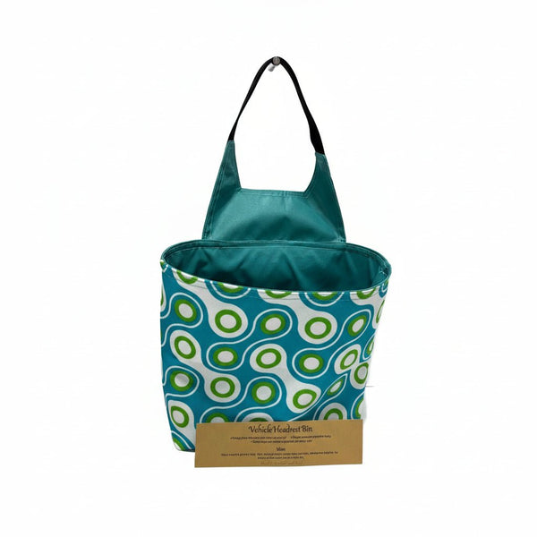 Vehicle Headrest Bins - Sheila's Satchels - Painted Door on Main