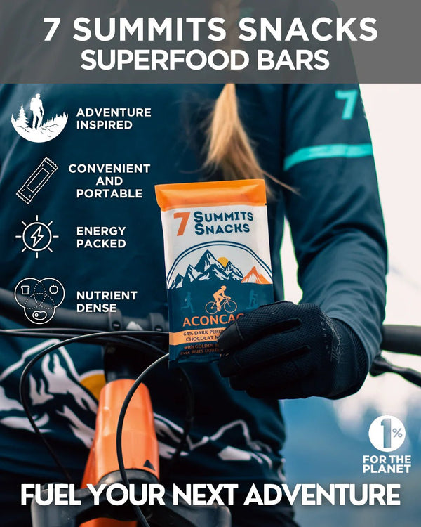 Vinson Dark Chocolate with Mint Bar - 7 Summits Snacks - Painted Door on Main